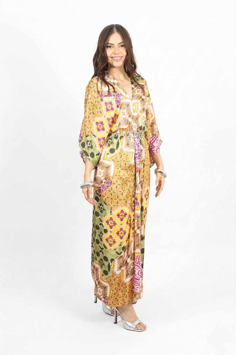 Kali Kaftan Maxi Vestido - Reina Diaz