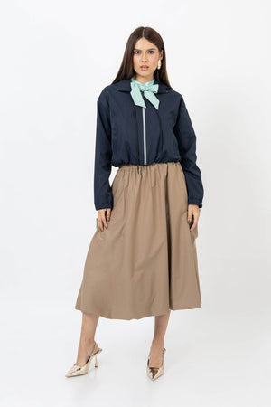 Kiara Hooded Windbreaker Chamarra - Reina Diaz
