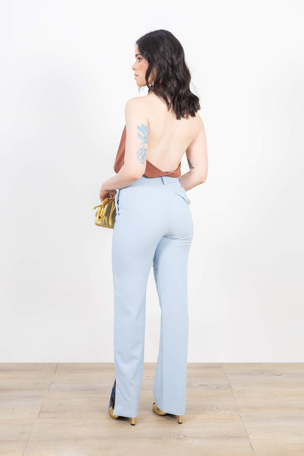 Laila Basic Halter Top - Reina Diaz