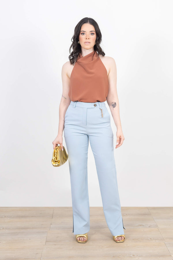 Laila Basic Halter Top - Reina Diaz