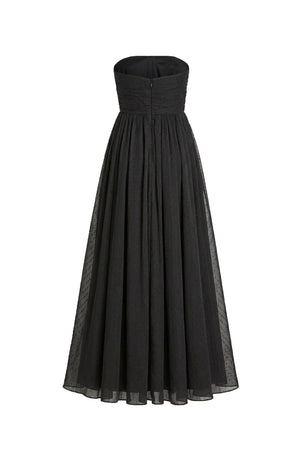 Lilith Tulle Maxi Vestido - Reina Diaz