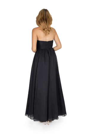 Lilith Tulle Maxi Vestido - Reina Diaz