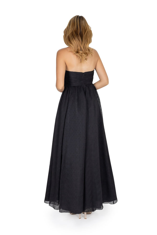 Lilith Tulle Maxi Vestido - Reina Diaz