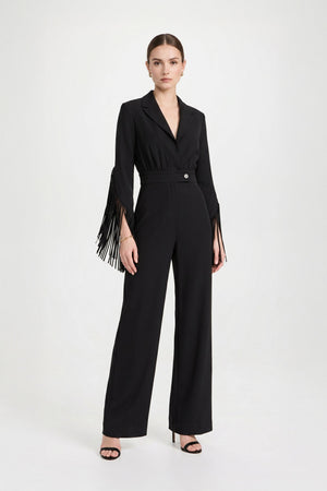 Lucía Fringe Sleeve Jumpsuit - Reina Diaz