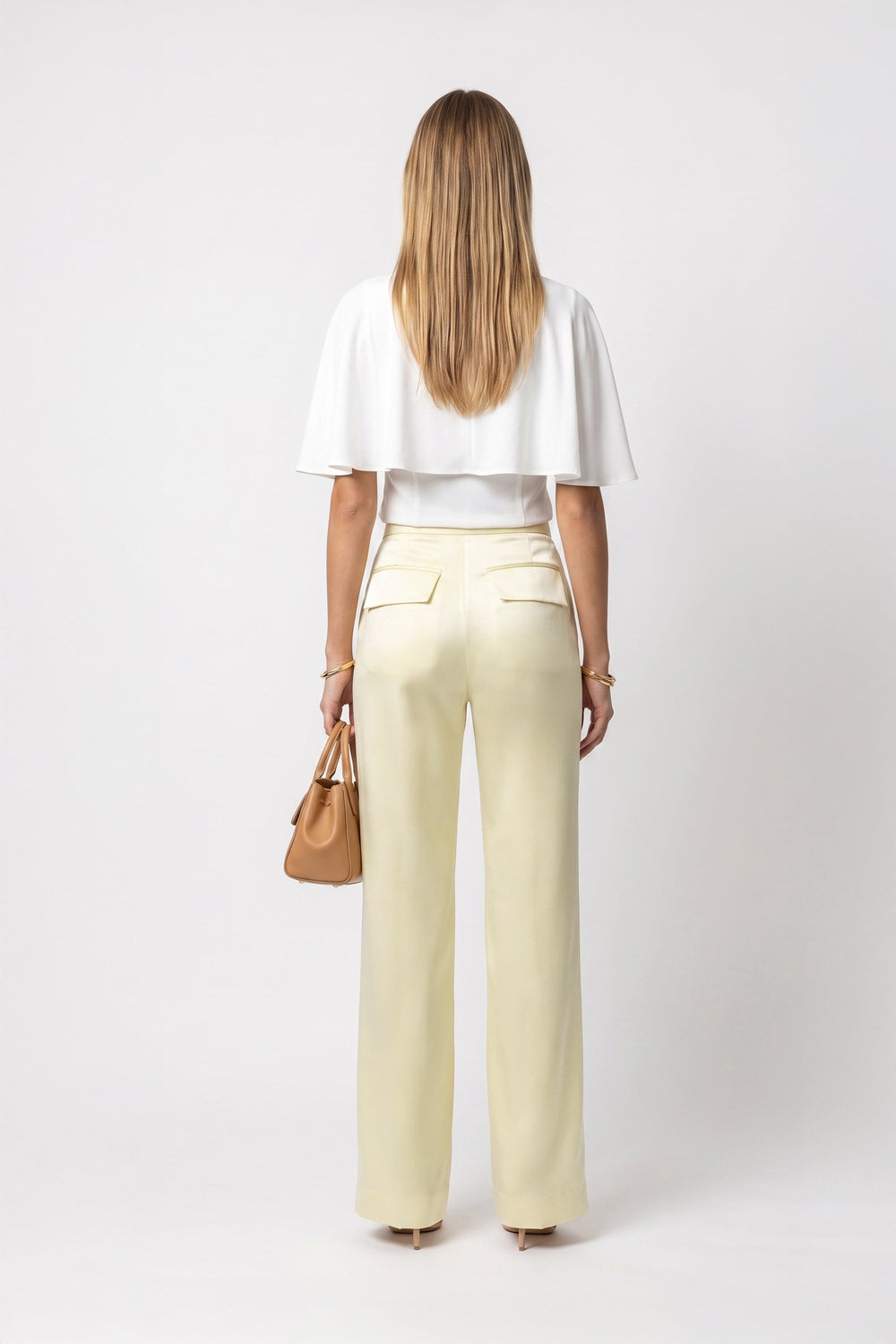 Lucía High-Waist Wide-Leg Pants 532141 PAJ - Reina Diaz