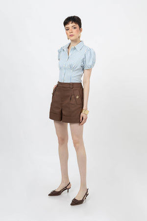 Lucille Corset Style Blusa - Reina Diaz