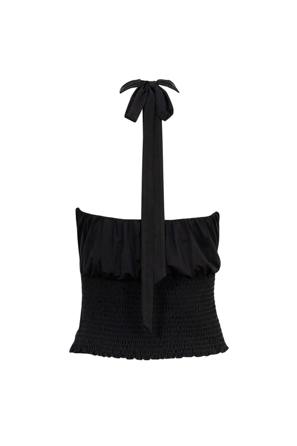 Lydia Beads Halter Top - Reina Diaz