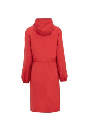 Madeline Hooded Tie Parka - Reina Diaz