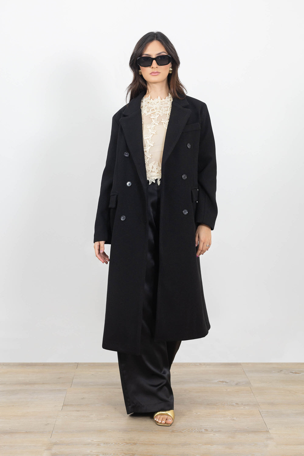 Gabardina - 501424 - NEG - Reina Diaz
