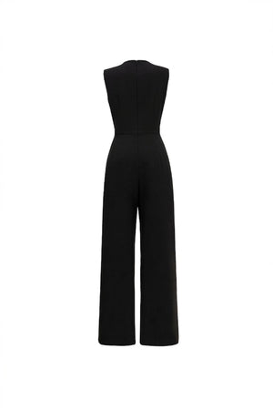 Madrid Sculptural Wide - Leg Pantsuit - Reina Diaz