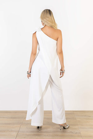 Mariana Drape Straight - Leg Pantalón - Reina Diaz