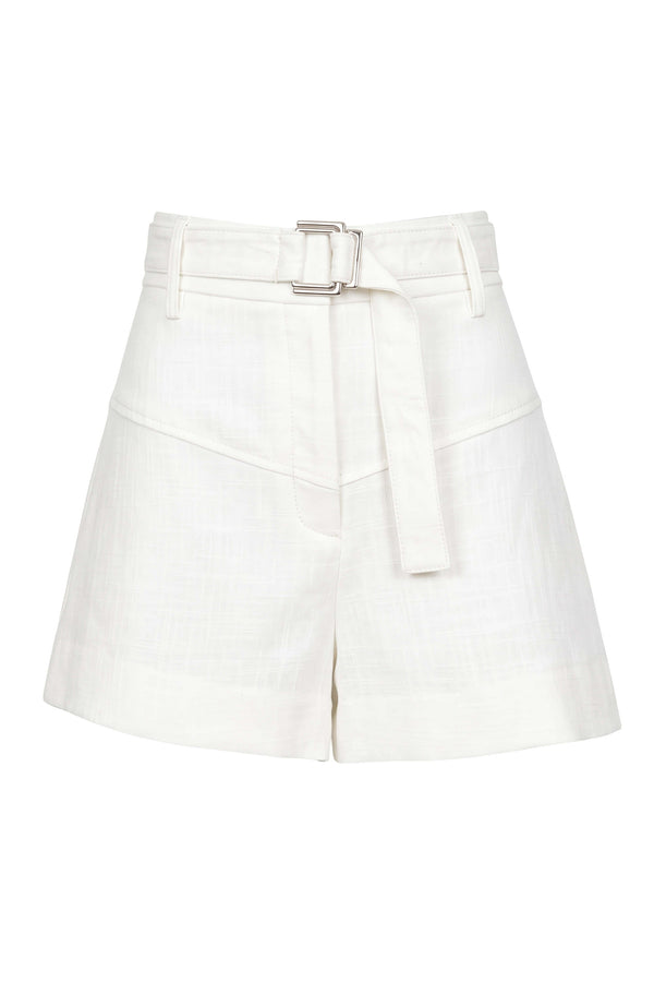 Martina Belted High-Waist Shorts 731152 HUE - Reina Diaz