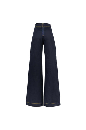 Martina High-Waist Sailor Wide-Leg Pantalón 731104 IND - Reina Diaz