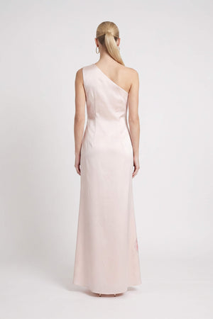 Martina One-Shoulder Floral Maxi Vestido 526150 CLA - Reina Diaz