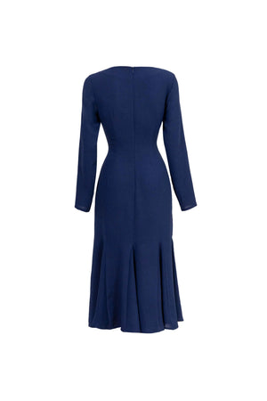 Melissa Flare Midi Vestido - Reina Diaz