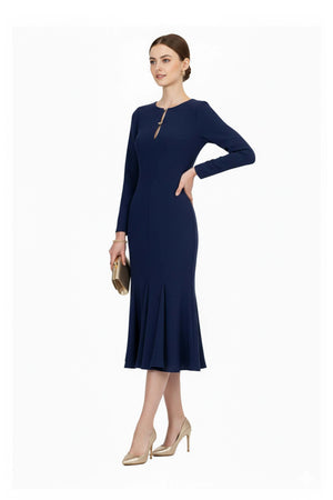 Melissa Flare Midi Vestido - Reina Diaz