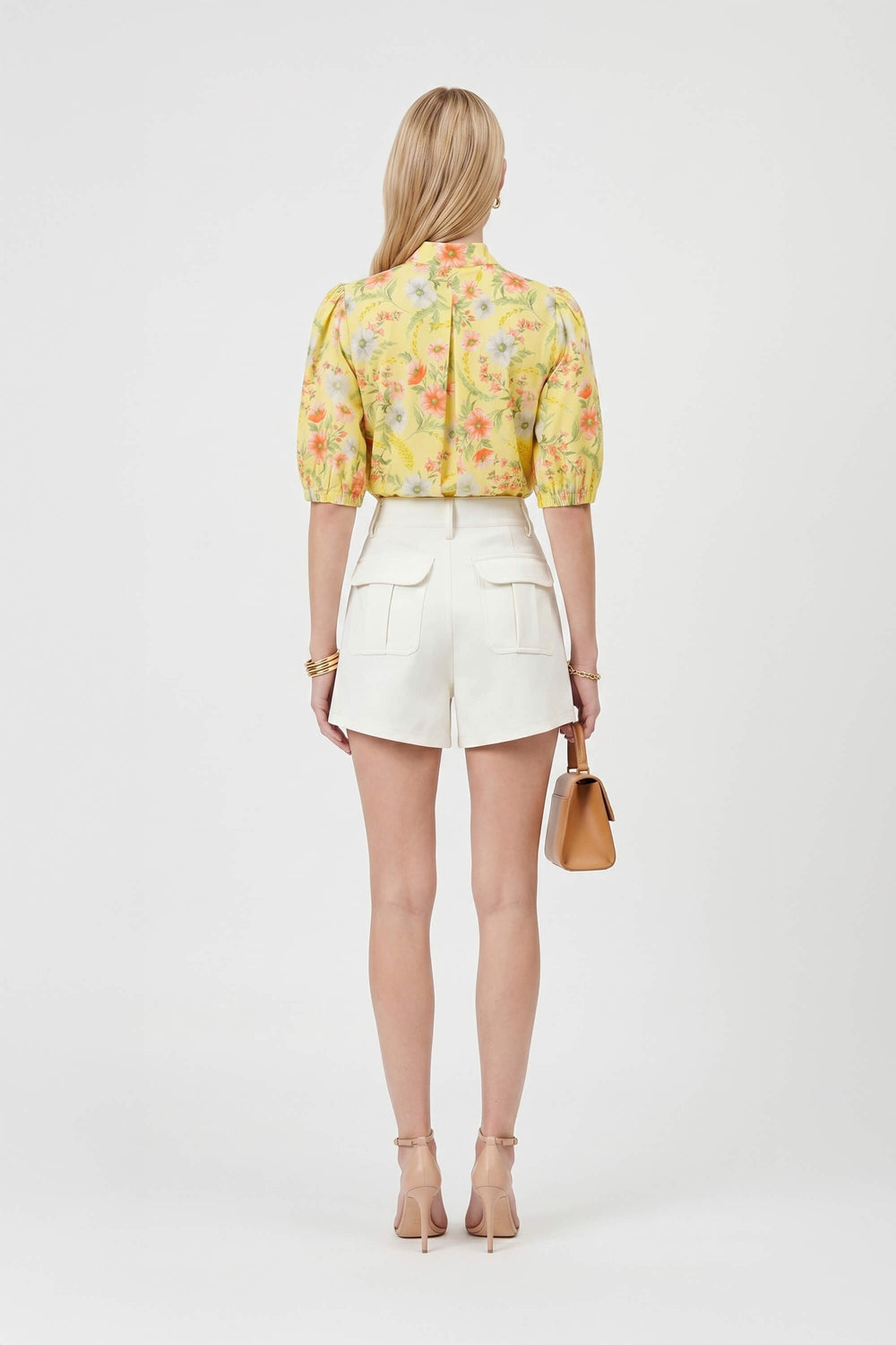 Mia High-Waist Cargo Shorts 731145 - Reina Diaz