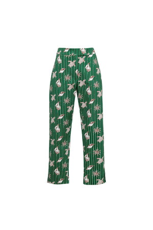 Miranda High-Waisted Tailored Straight-Leg Pants 731125 - Reina Diaz
