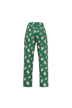 Miranda High-Waisted Tailored Straight-Leg Pants 731125 - Reina Diaz