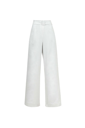 Nadia Belted High-Waist Wide-Leg Pants 532044 HUE - Reina Diaz