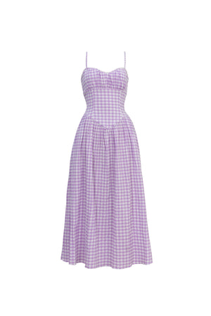 Nadia Strapless Ruffle-Overlay Maxi Vestido 723170 - Reina Diaz