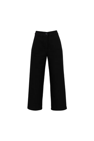 Natalia High-Waist Straight-Leg Pantalón - Reina Diaz