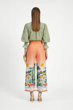 Natalia High - Waist Straight - Leg Pantalón - Reina Diaz