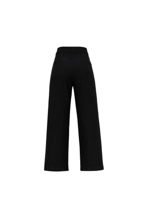 Natalia High-Waist Straight-Leg Pantalón - Reina Diaz
