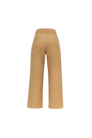 Natalia High-Waist Straight-Leg Pantalón - Reina Diaz