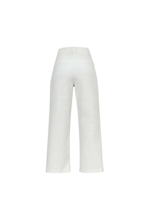 Natalia High-Waist Straight-Leg Pantalón - Reina Diaz