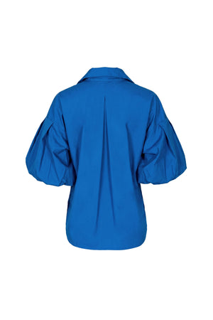 Nora Puff Sleeve Collar Red Blusa 752962 ZAF - Reina Diaz