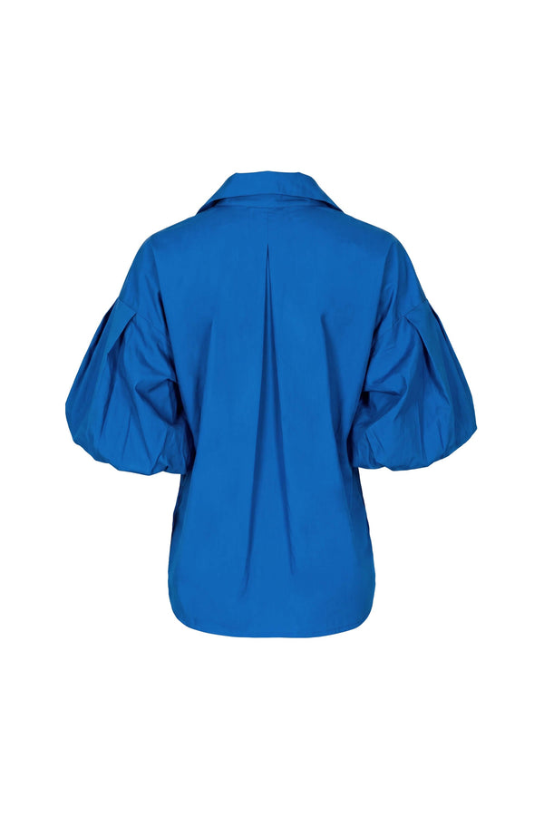 Nora Puff Sleeve Collar Red Blusa 752962 ZAF - Reina Diaz