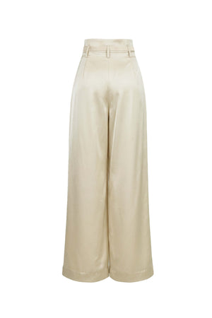 Olimpia Belted High-Waist Wide-Leg Pants 532139 LAT - Reina Diaz