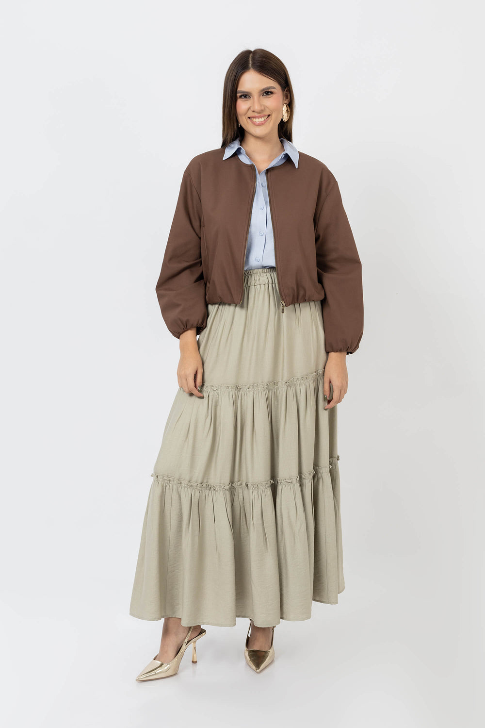 Paige Rayon Maxi Falda 740963 ARE - Reina Diaz