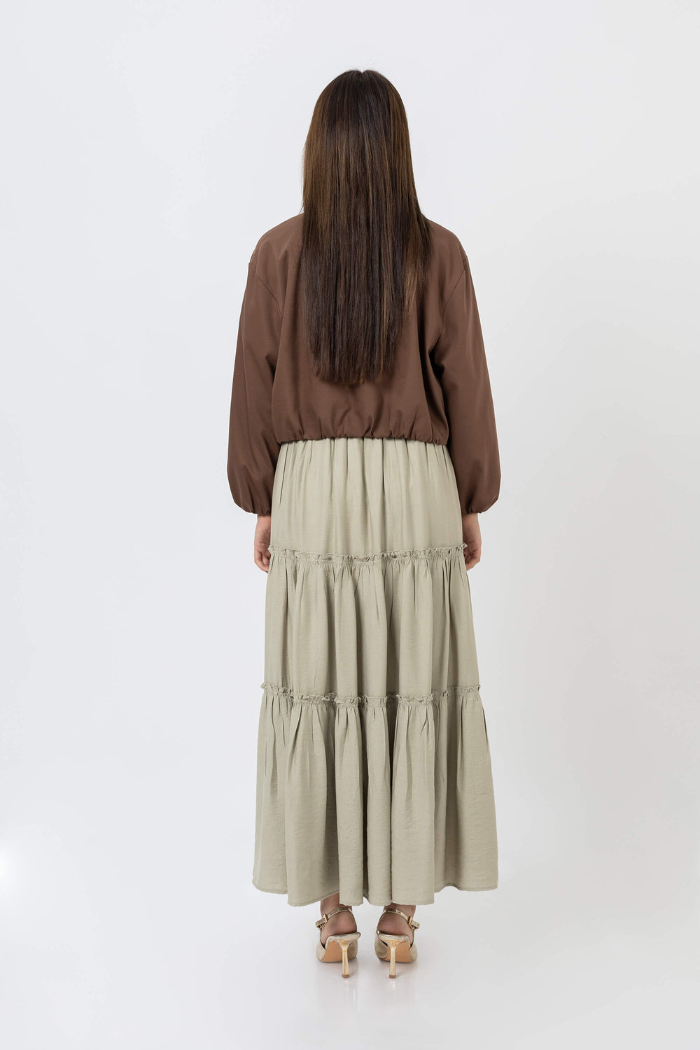 Paige Rayon Maxi Falda 740963 ARE - Reina Diaz