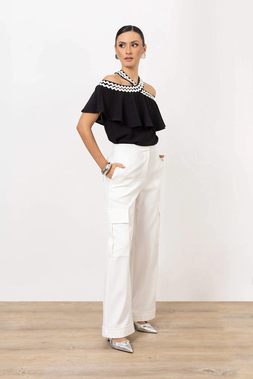 Pantalón - 730964 - BCO - Reina Diaz