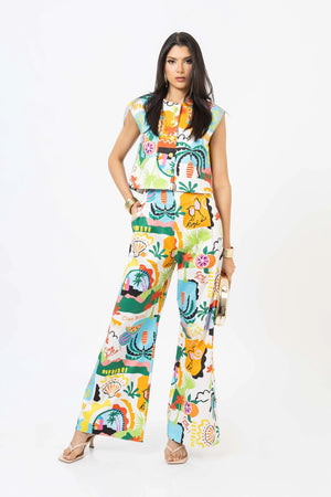 Pantalón - 730974 - EST - Reina Diaz