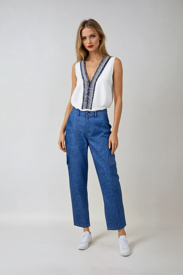 Pantalón - 731006 - MEZ - Reina Diaz