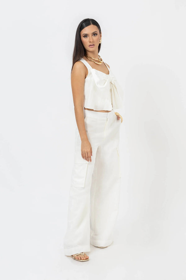 Pantalón - 731020 - BCO - Reina Diaz