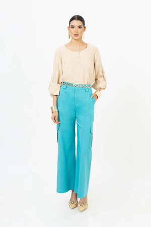 Pantalón - 731034 - AZU - Reina Diaz