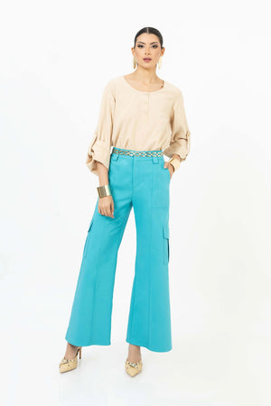 Pantalón - 731034 - AZU - Reina Diaz
