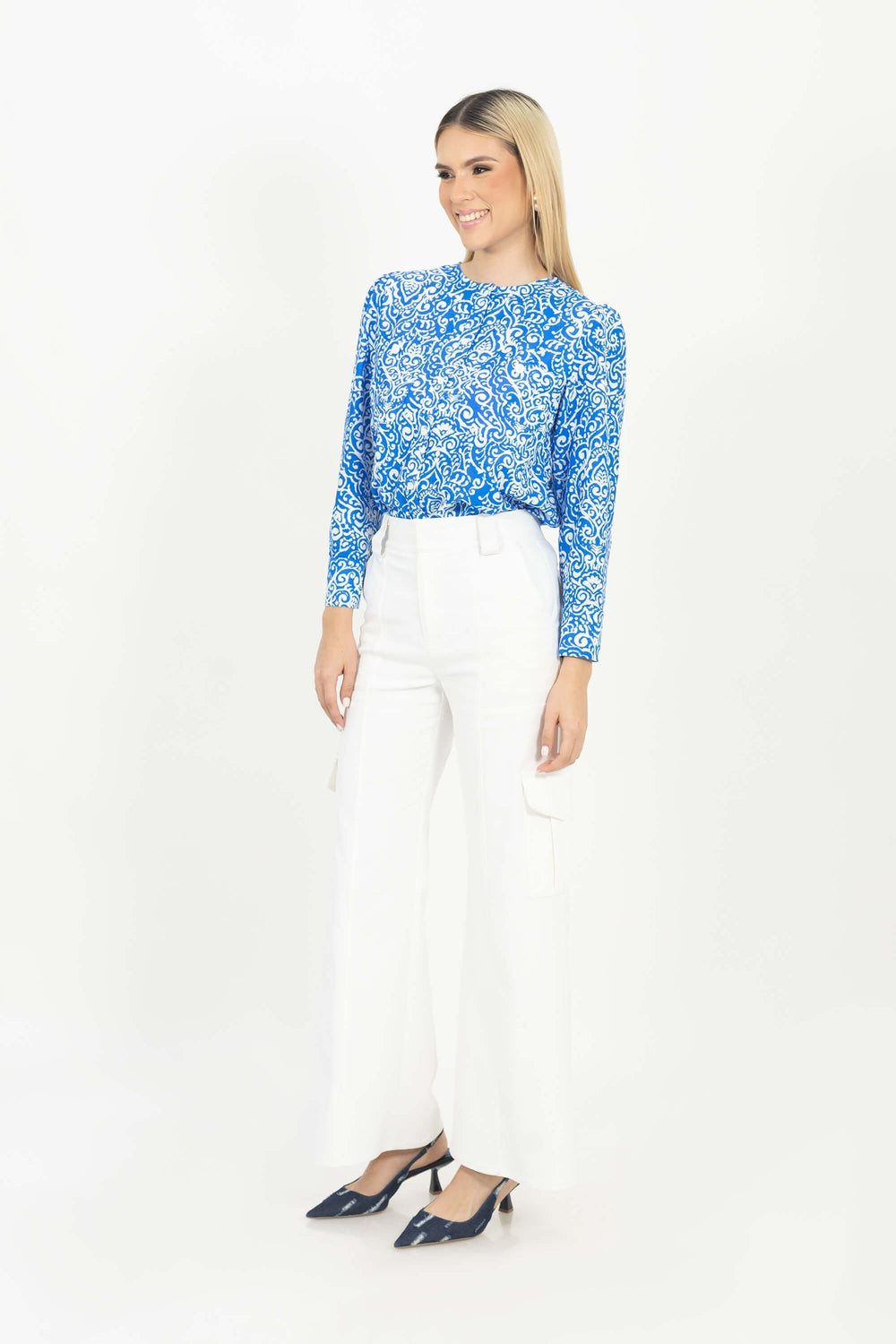 Pantalón - 731034 - BCO - Reina Diaz