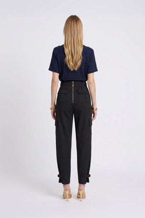 Pantalón Valeria Cargo Wide Leg 731035 NEG - Reina Diaz