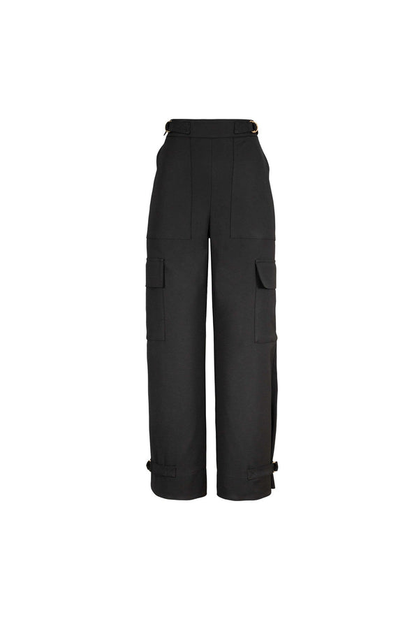 Pantalón Valeria Cargo Wide Leg 731035 NEG - Reina Diaz