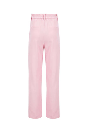 Paulina Pleated High-Waist Pink Pantalón 532137 ROS - Reina Diaz