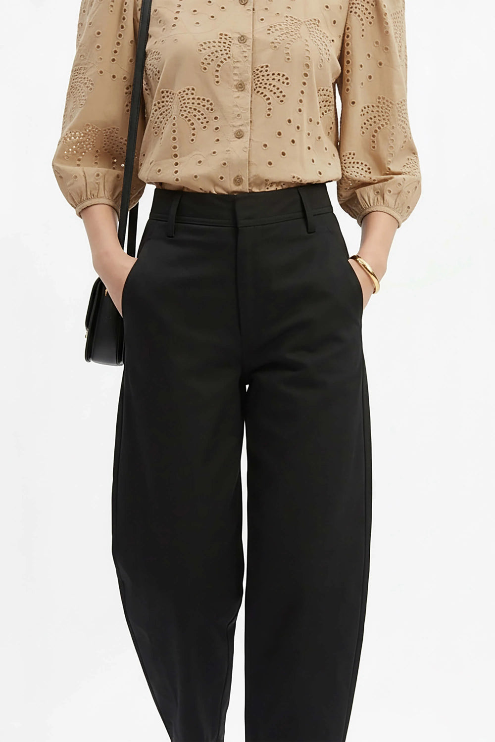 Raelynn High Waist Pantalón - Reina Diaz
