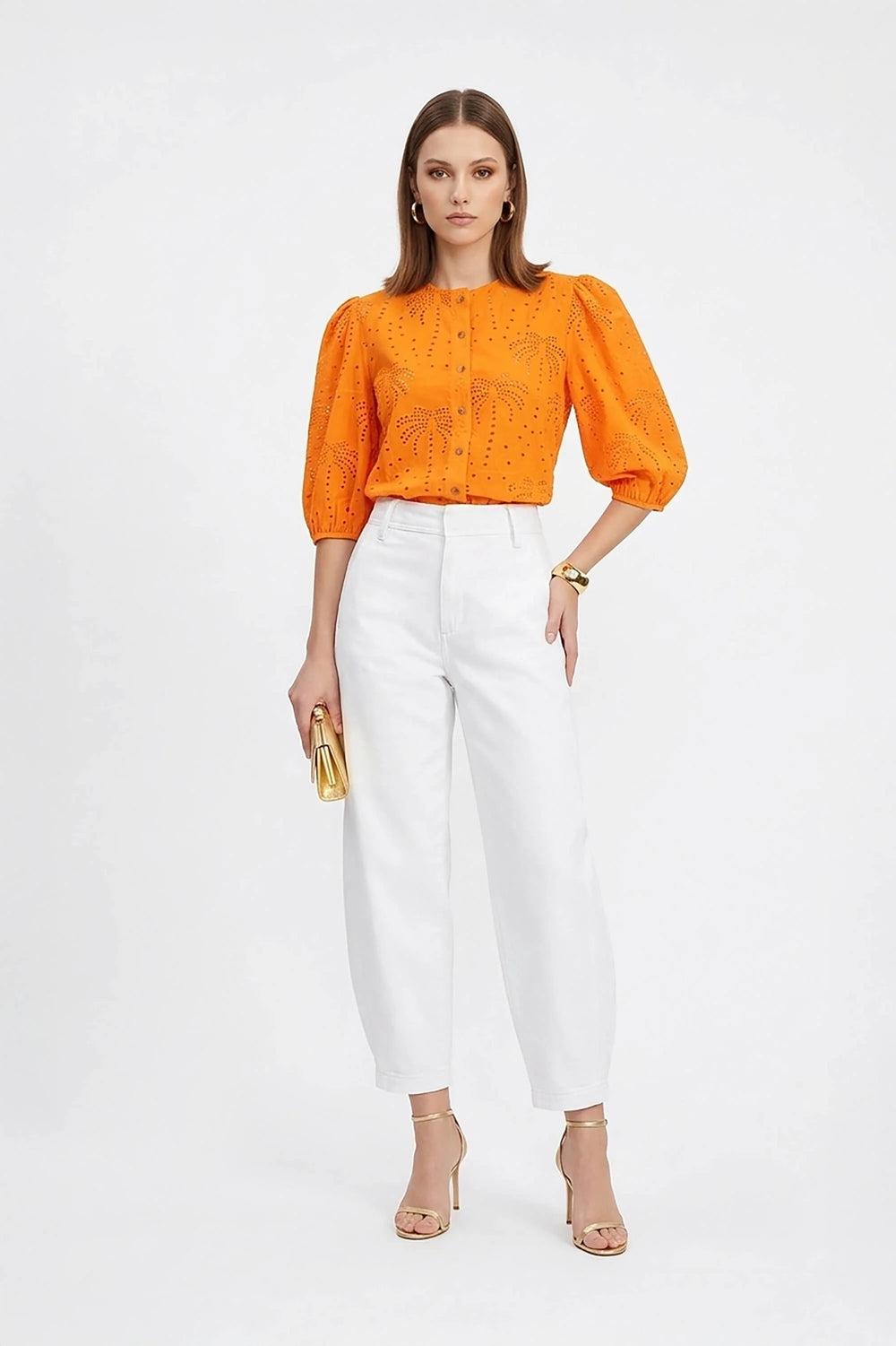 Raelynn High Waist Pantalón - Reina Diaz