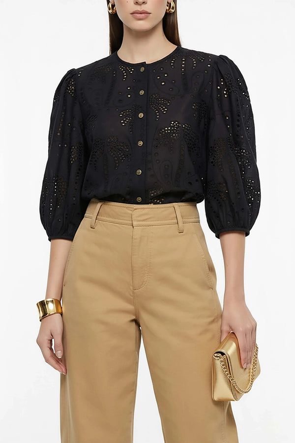 Raelynn High Waist Pantalón - Reina Diaz