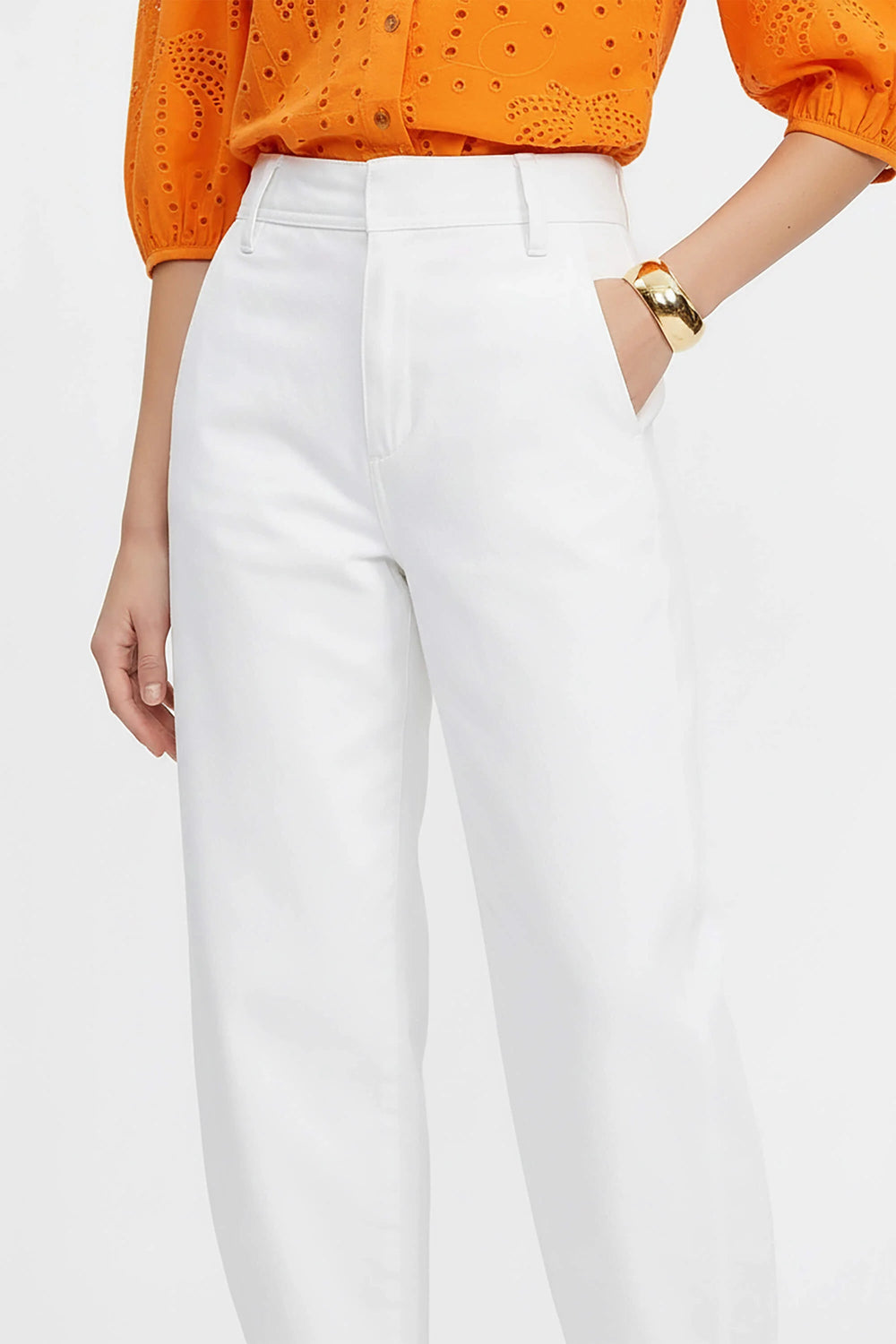 Raelynn High Waist Pantalón - Reina Diaz