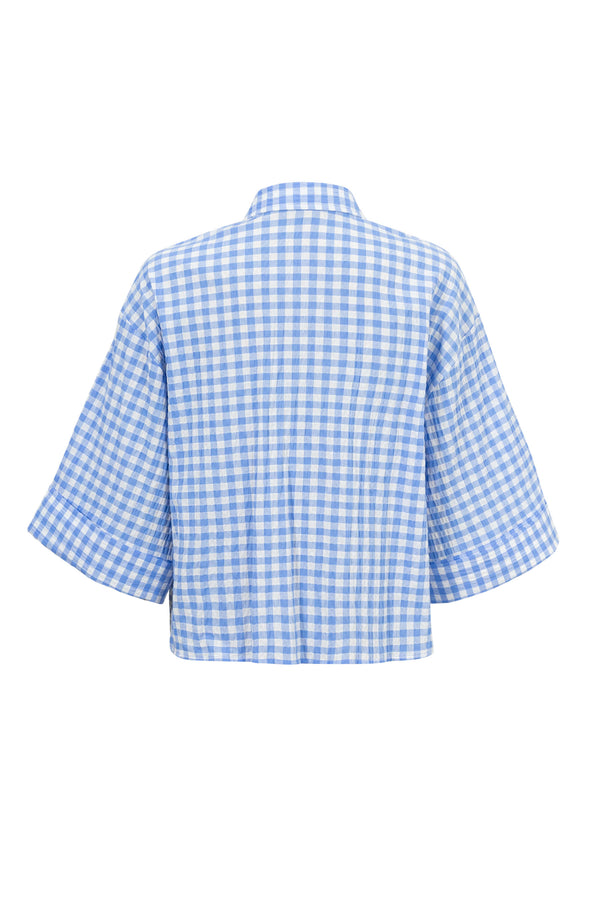 Rebeca Striped Oversize Blusa - Reina Diaz